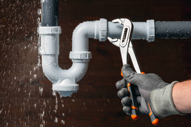 Professional Sewer Line Repair technician working in Alverda, PA
